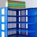 4-Tier Thickened Desktop File Organizer – Multi-Layer Document Rack & Storage Shelf
