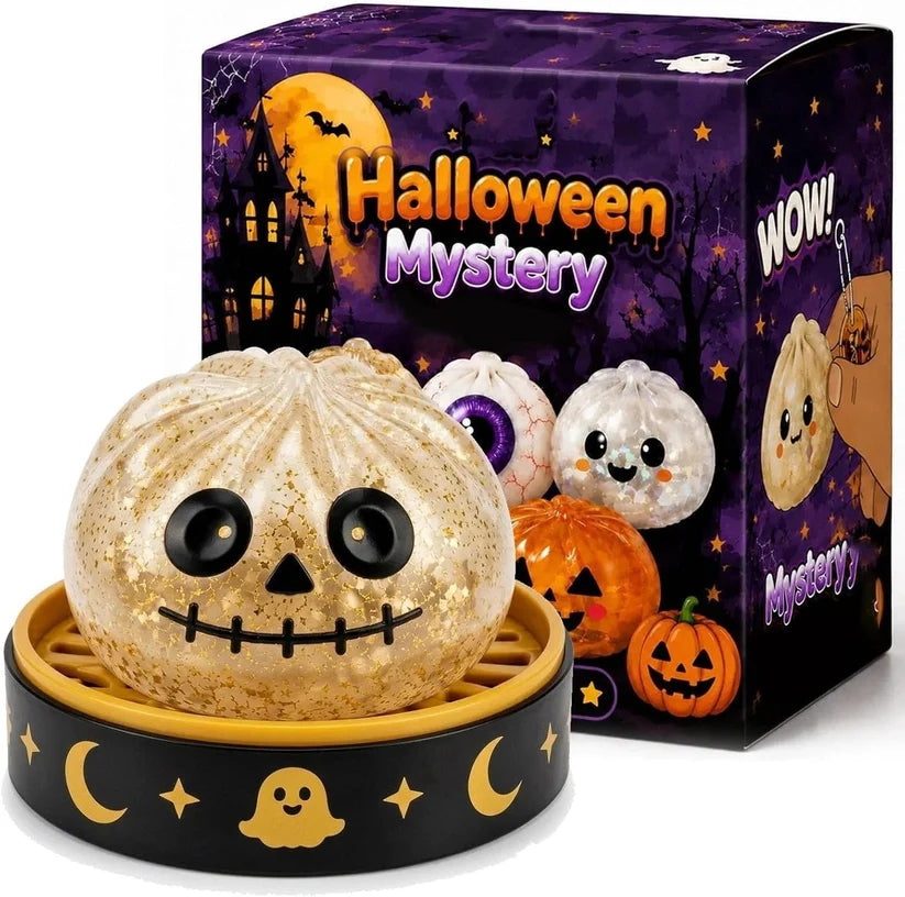 Cute Halloween Ghost Squeeze Toy Set