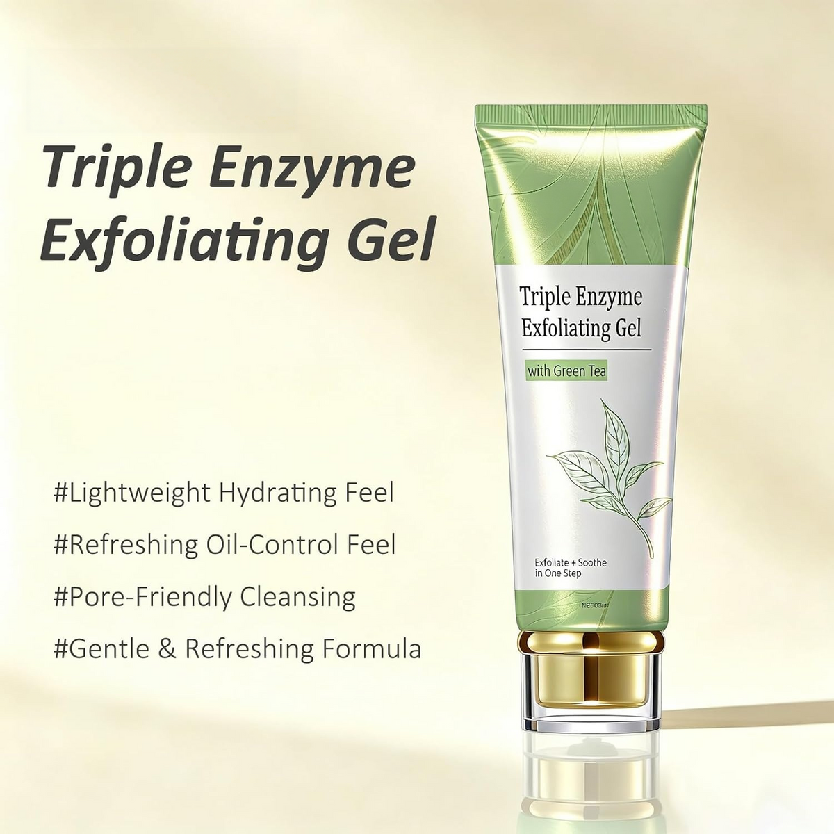 Green Tea Enzyme Exfoliating Gel – 100ml